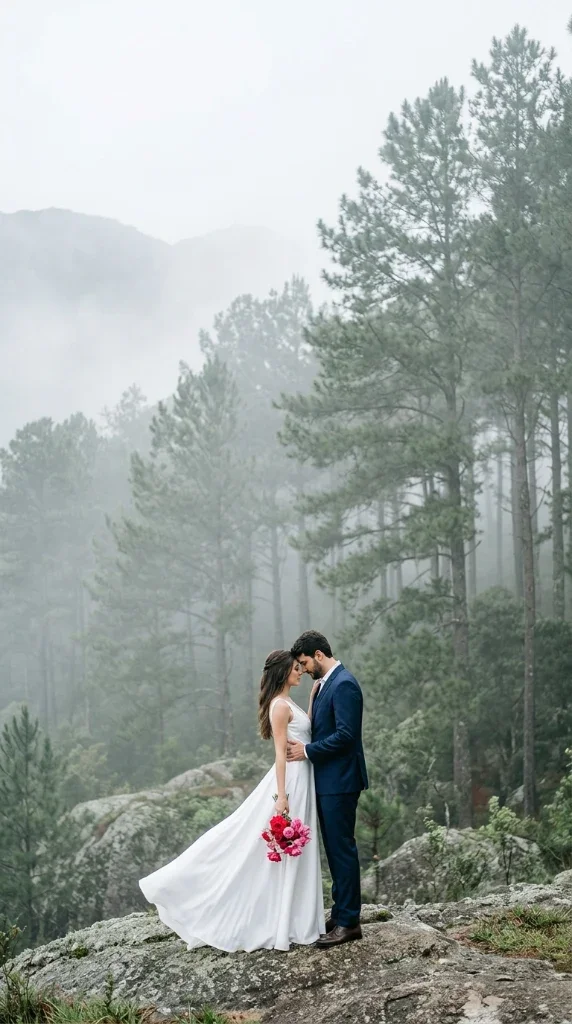 Paisagem com casal, no projeto de site de fotografia Wilke Junior